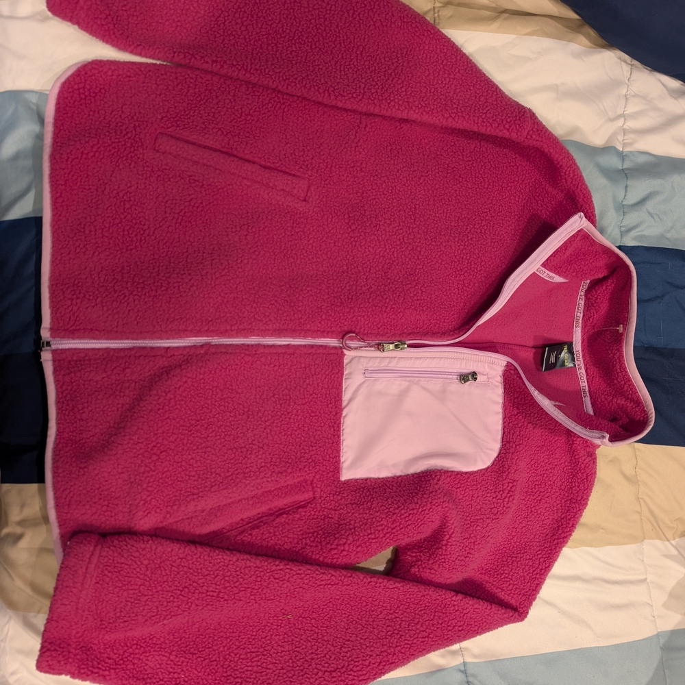 Tek Gear  Fuchsia Fleece Jacket